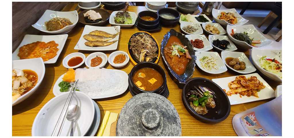 한정식사진