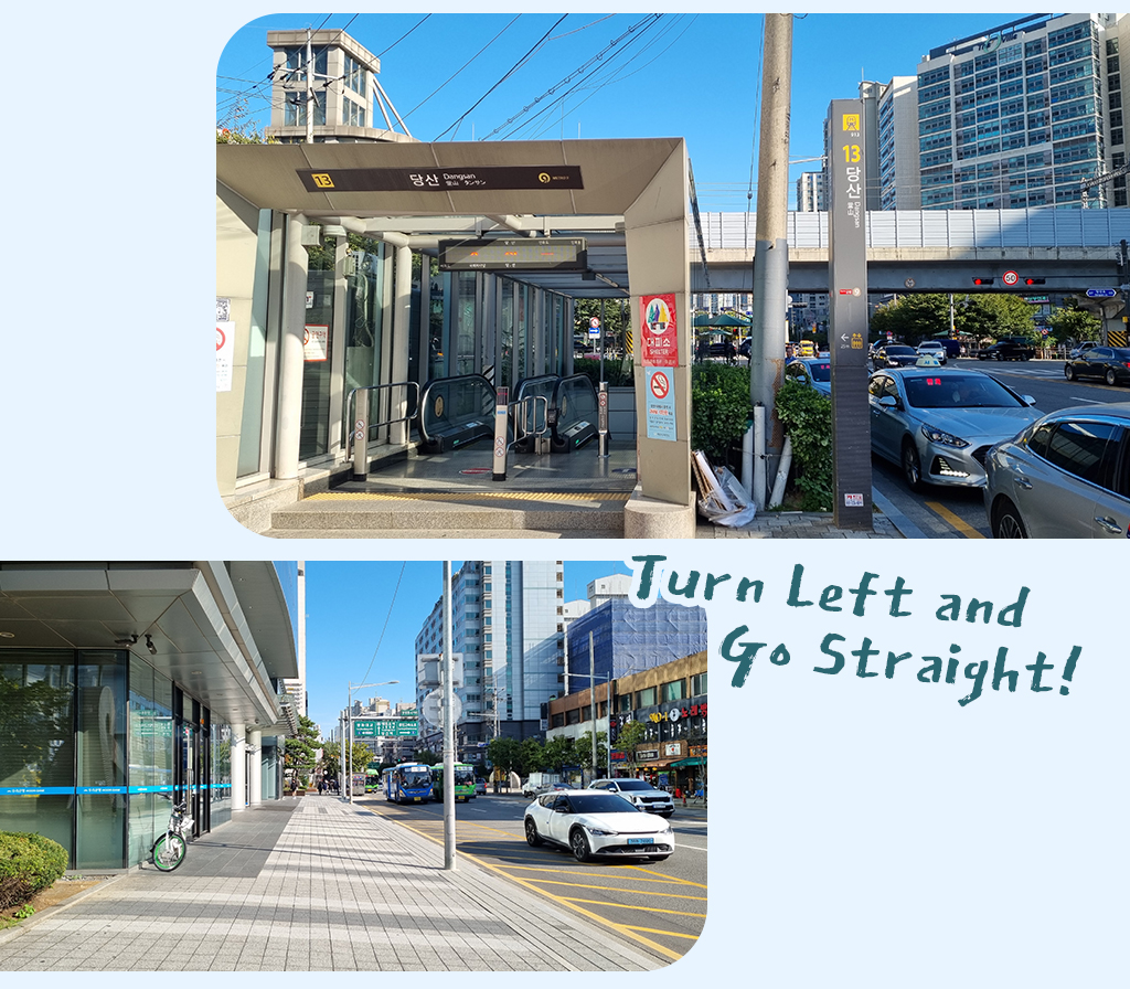 Turn Left and Go Straight
