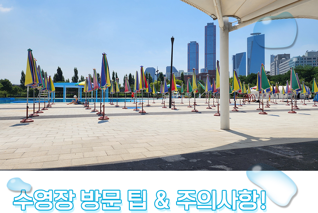 수영장 방문 팁 & 주의사항!