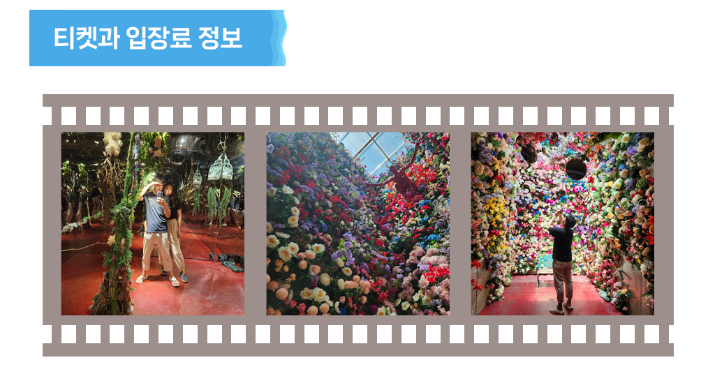 티켓과 입장료 정보